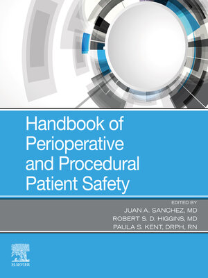 cover image of Handbook of Perioperative and Procedural Patient Safety